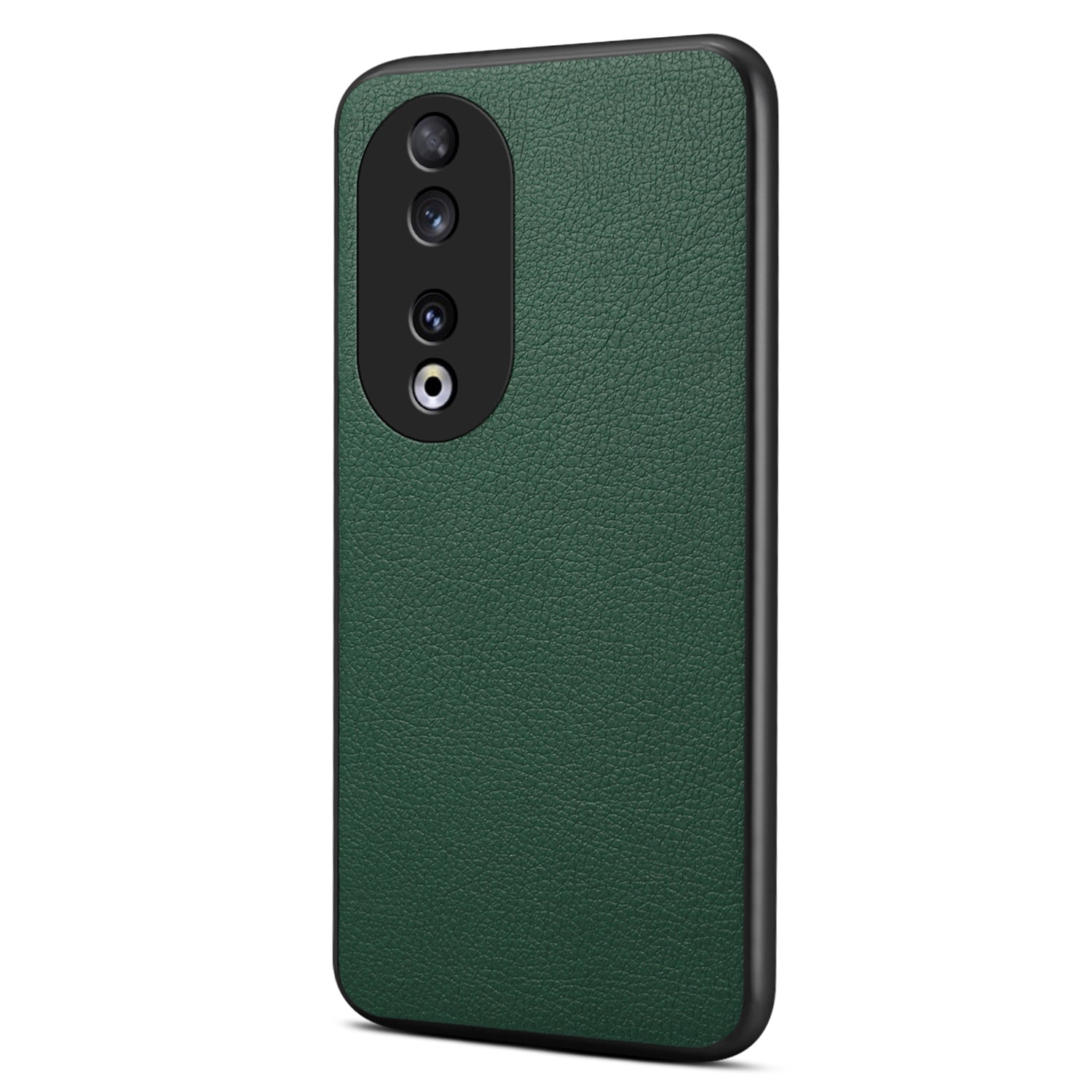 For Honor 90 Case PU+PC+TPU Hybrid Phone Shell with Calf Texture For Honor 90 Case PU+PC+TPU Hybrid Phone Shell with Calf Texture